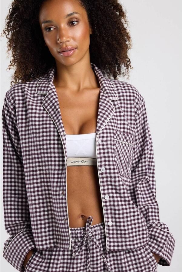 America Today pyjamatop burgundy