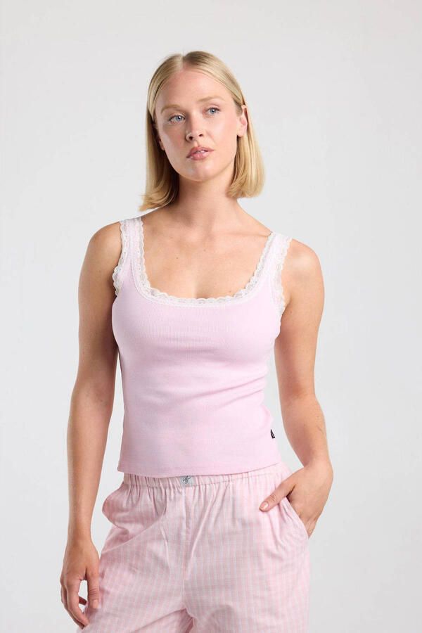 America Today pyjamatop roze - Foto 1
