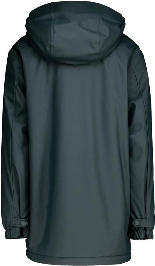 America Today regenjas groen Meisjes Polyester Capuchon Effen 122 128