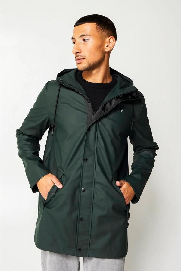 America Today regenjas Jace van polyester dark green - Foto 3