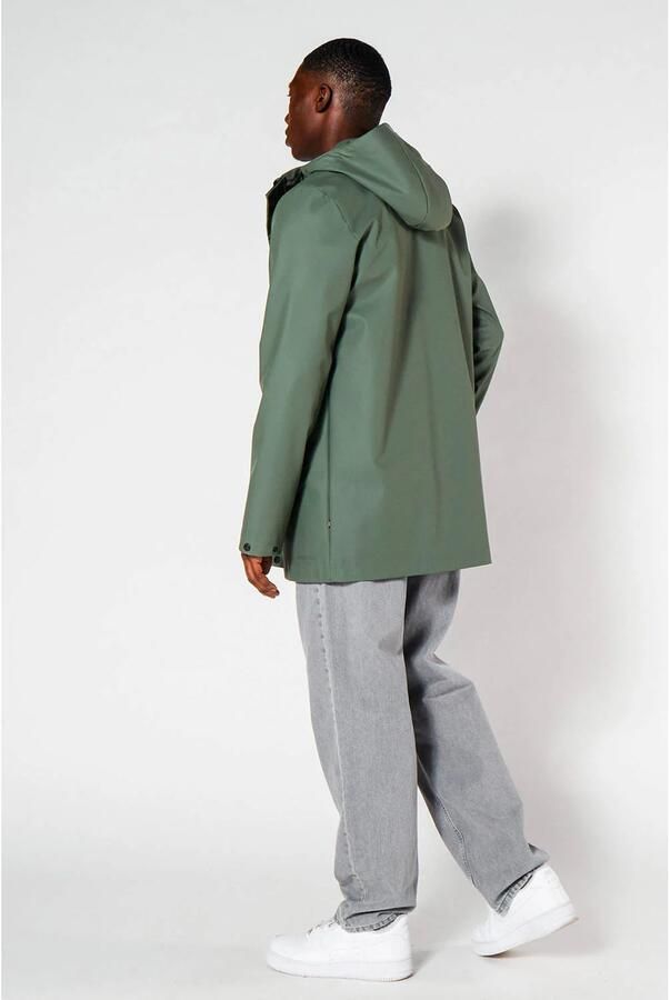 America Today regenjas Jace van polyester groen - Foto 2