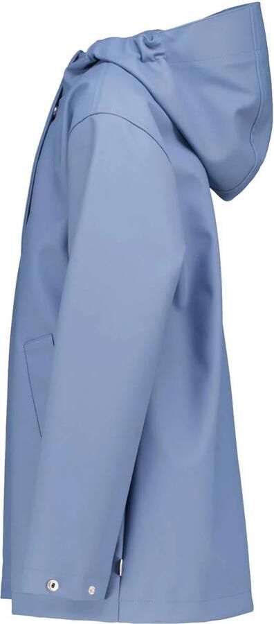 America Today regenjas blauw Meisjes Polyester Capuchon Effen 158 164 - Foto 3