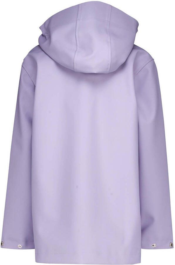 America Today regenjas lila Paars Meisjes Polyester Capuchon Effen 158 164 - Foto 3
