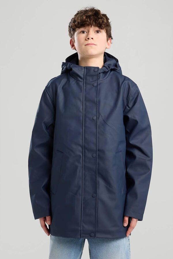 America Today regenjas marineblauw