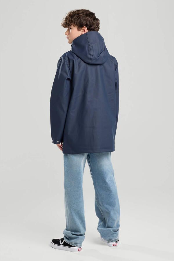 America Today regenjas marineblauw - Foto 2