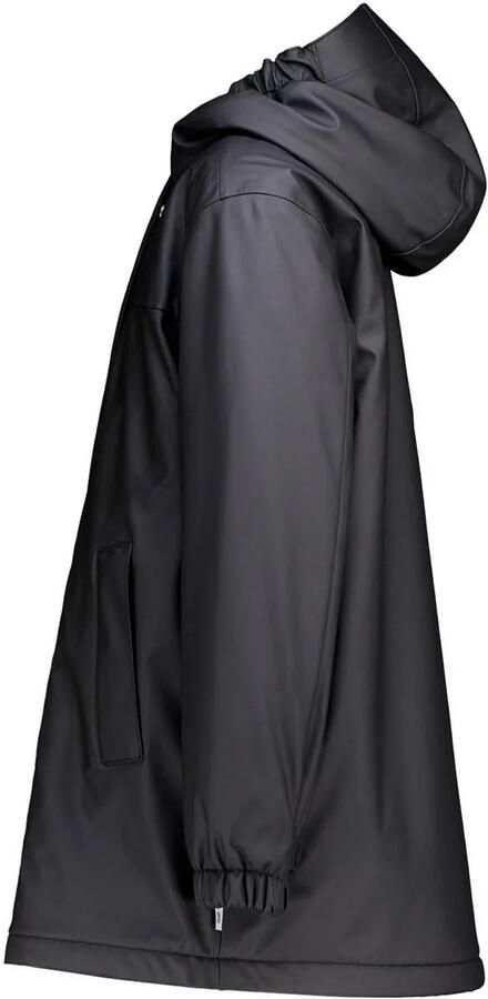 America Today regenjas zwart Meisjes Polyester Capuchon Effen 122 128 - Foto 3