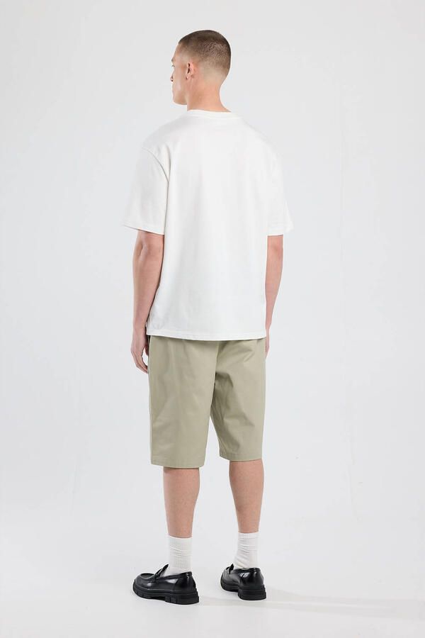 America Today regular bermuda short ecru - Foto 3