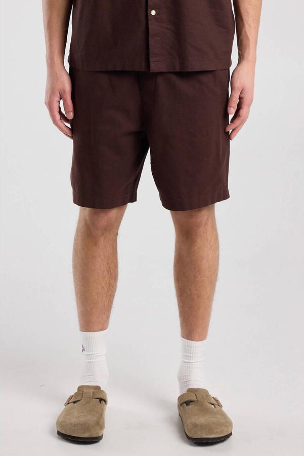 America Today regular casual short met linnen