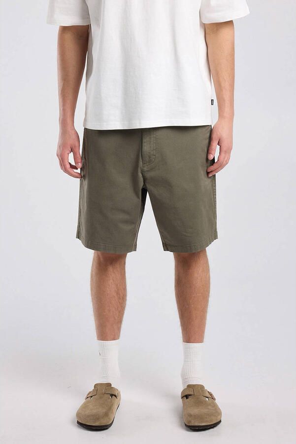 America Today regular chino short groen