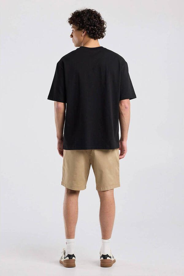 America Today regular chino short lichtbruin - Foto 3