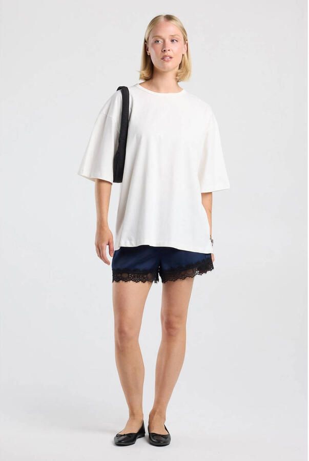 America Today regular fit casual short donkerblauw - Foto 2
