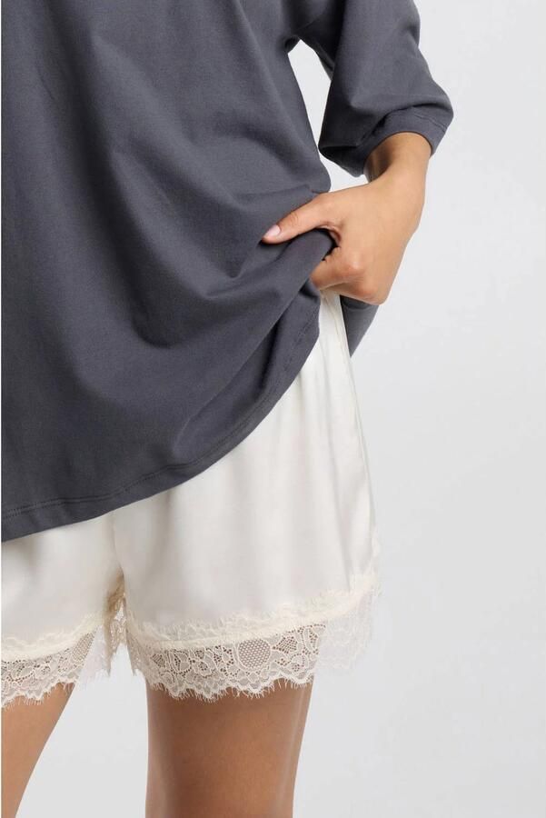 America Today regular fit korte broek ecru - Foto 2