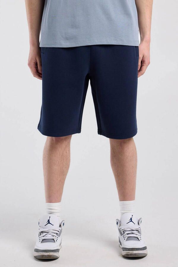 America Today regular fit sweatshort blauw
