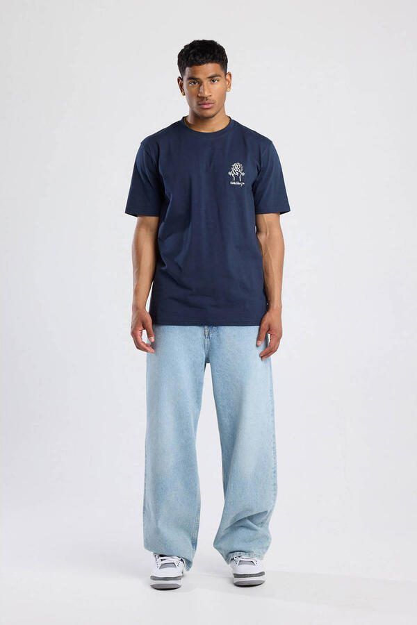 America Today regular T-shirt blauw - Foto 3