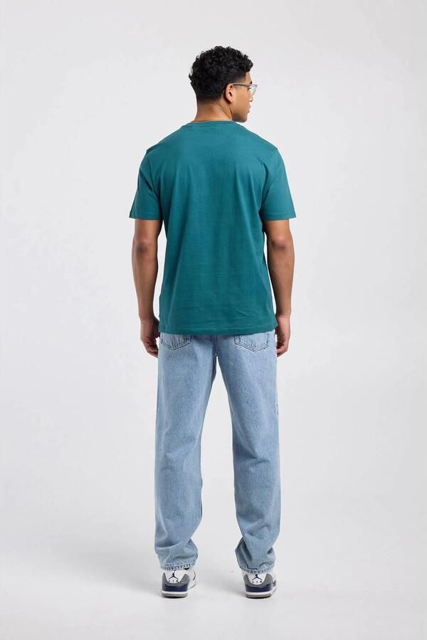 America Today regular T-shirt blauw - Foto 3