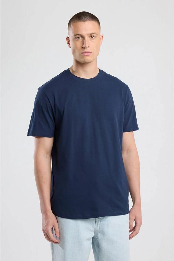 America Today regular T-shirt donkerblauw