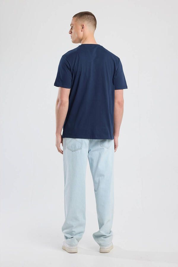 America Today regular T-shirt donkerblauw - Foto 3
