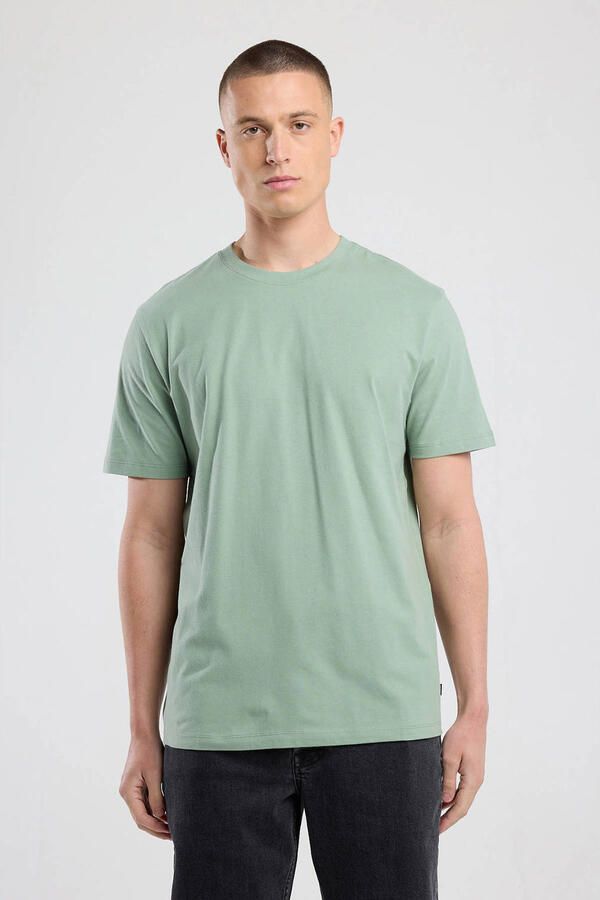 America Today regular T-shirt groen