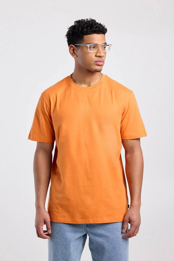 America Today regular T-shirt oranje