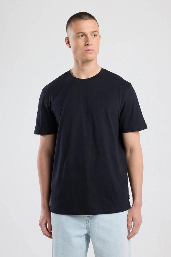 America Today regular T-shirt zwart