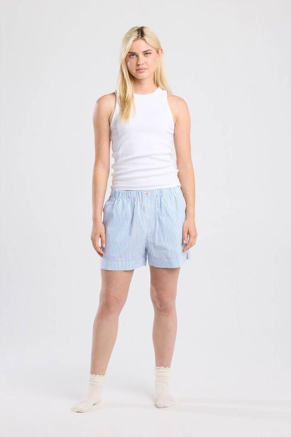 America Today regular waist casual short blauw