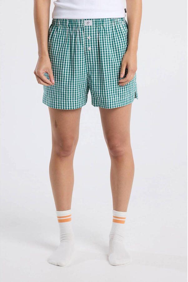 America Today regular waist casual short groen - Foto 3