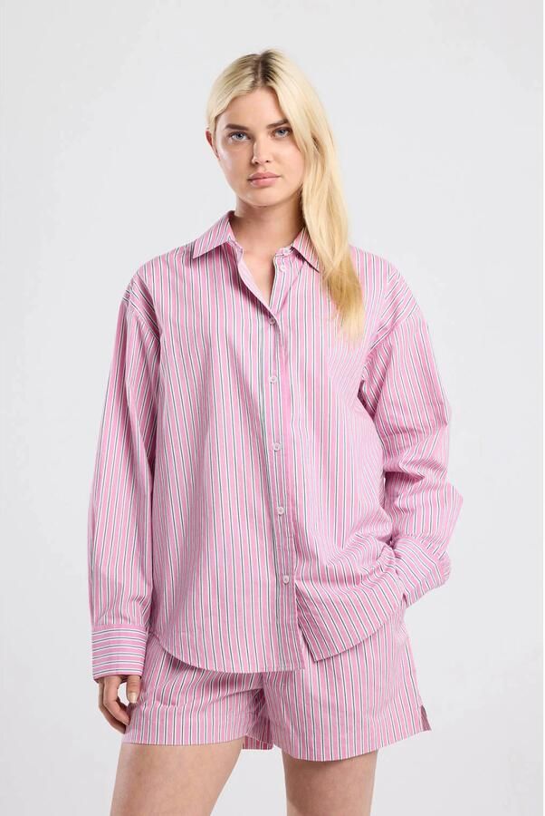 America Today regular waist casual short roze