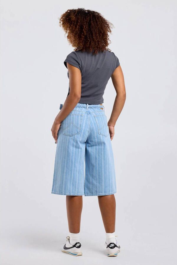 America Today regular waist short light blue denim - Foto 2
