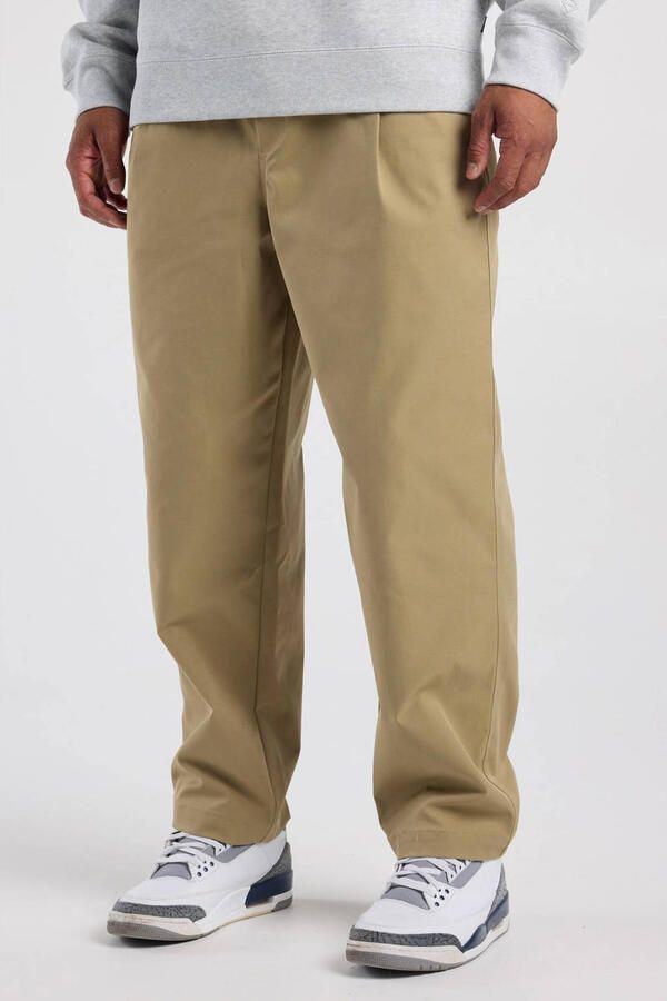 America Today relaxed fit casual broek camel