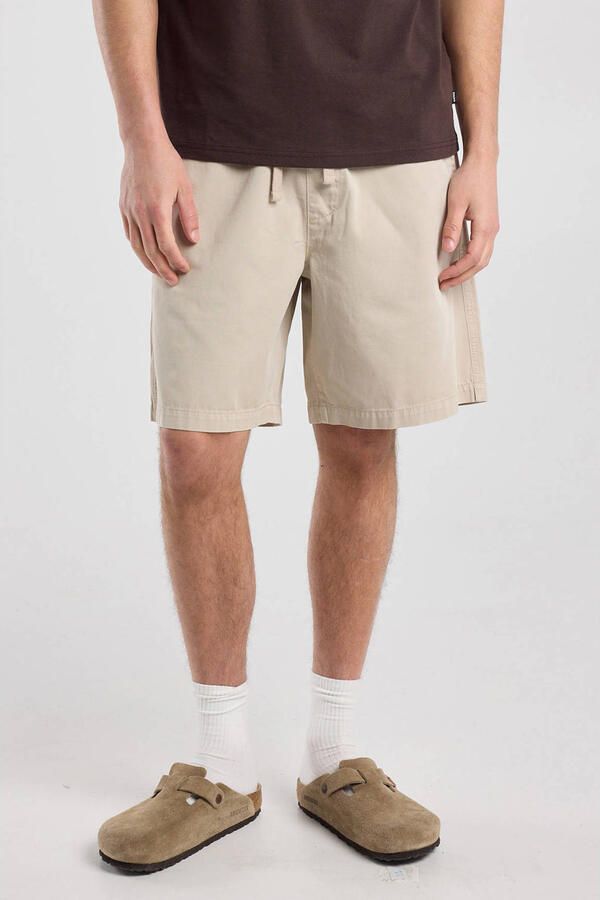 America Today relaxed fit casual short beige