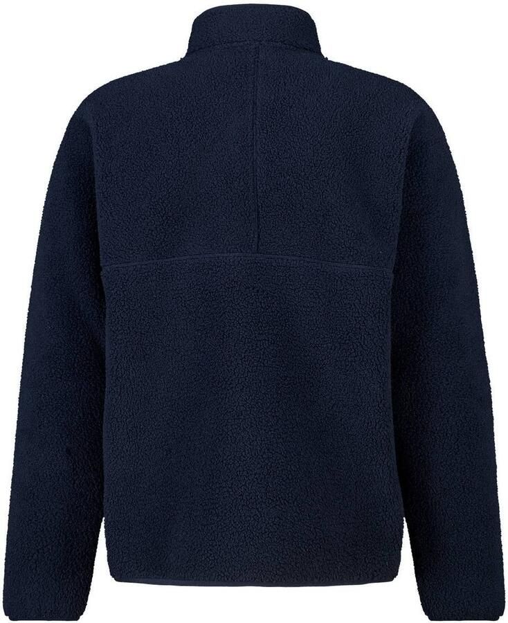 America Today relaxed fit fleecetrui donkerblauw - Foto 2