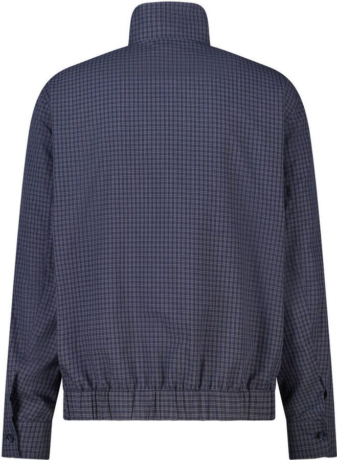 America Today relaxed fit geruit overshirt donkerblauw grijs - Foto 2