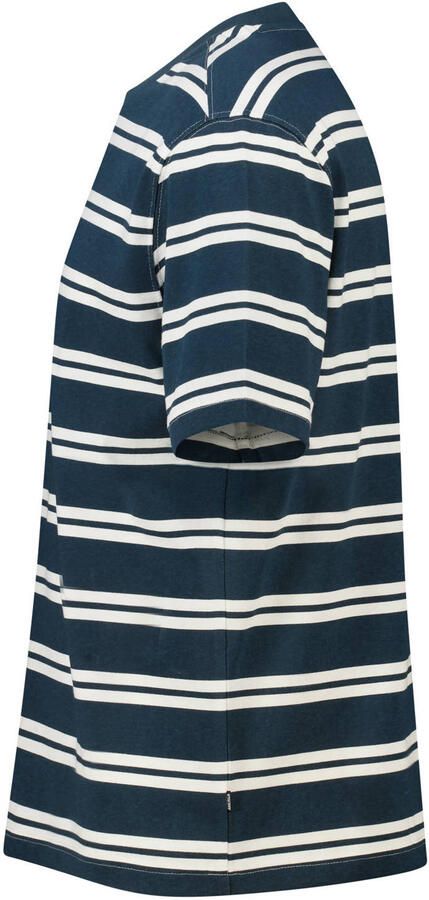 America Today relaxed fit gestreept T-shirt donkerblauw - Foto 2
