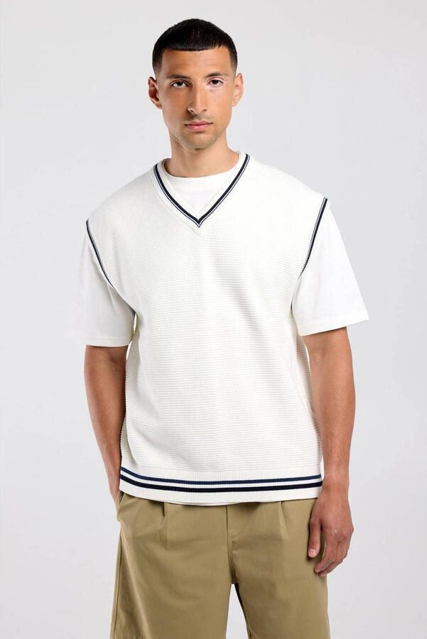 America Today relaxed fit spencer offwhite