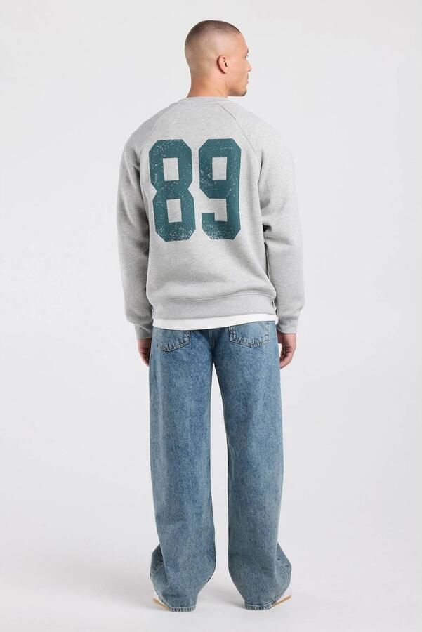 America Today relaxed fit sweater light grey - Foto 3