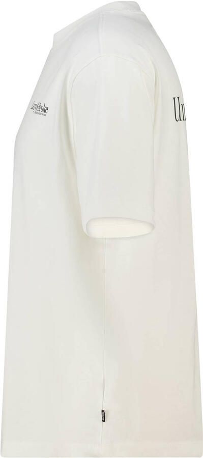 America Today relaxed fit T-shirt met backprint ecru - Foto 3