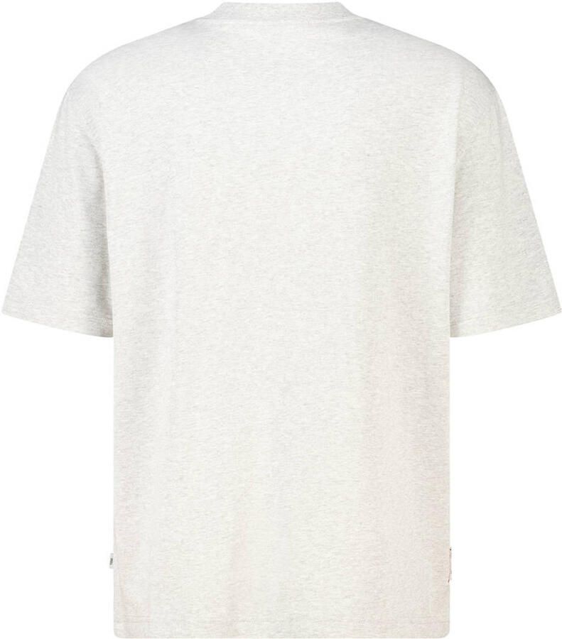 America Today relaxed fit T-shirt met print lichtgrijs - Foto 2
