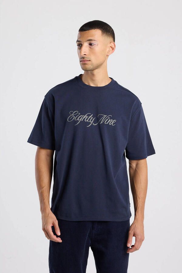 America Today relaxed T-shirt blauw