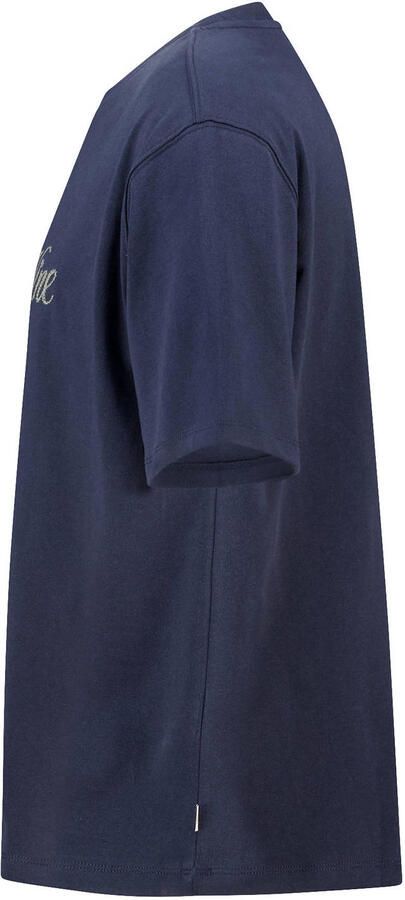 America Today relaxed T-shirt blauw - Foto 3