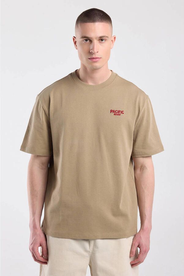 America Today relaxed T-shirt bruin