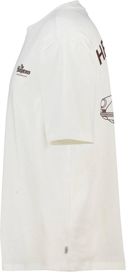America Today relaxed T-shirt met backprint ecru - Foto 3