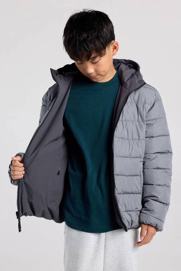 America Today reversible jas grijs