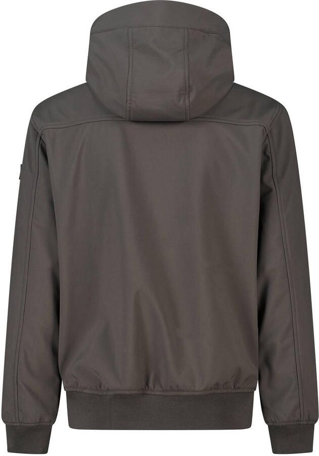 America Today softshell jas grijs army - Foto 2