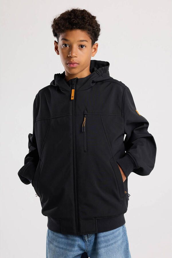 America Today softshell jas herfst zwart