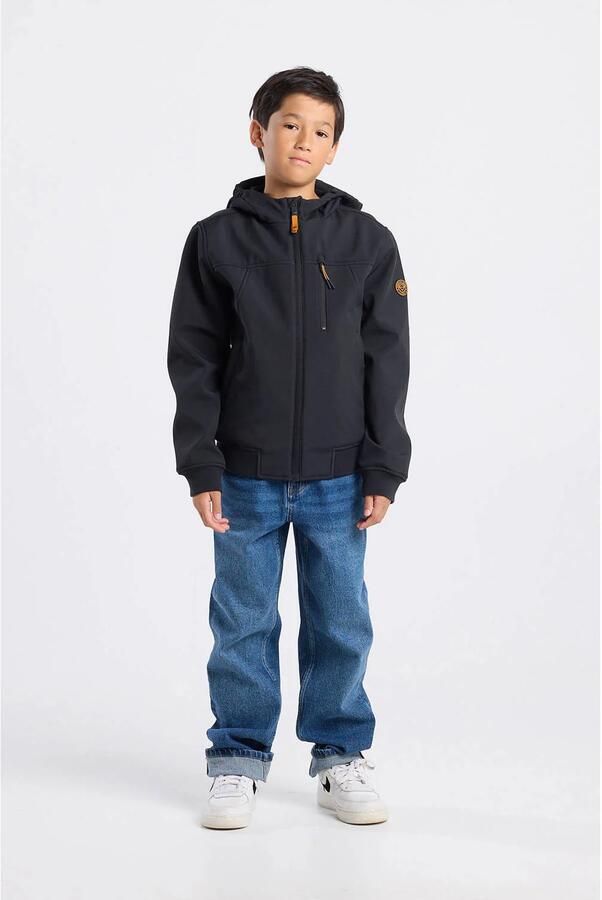America Today softshell jas herfst zwart