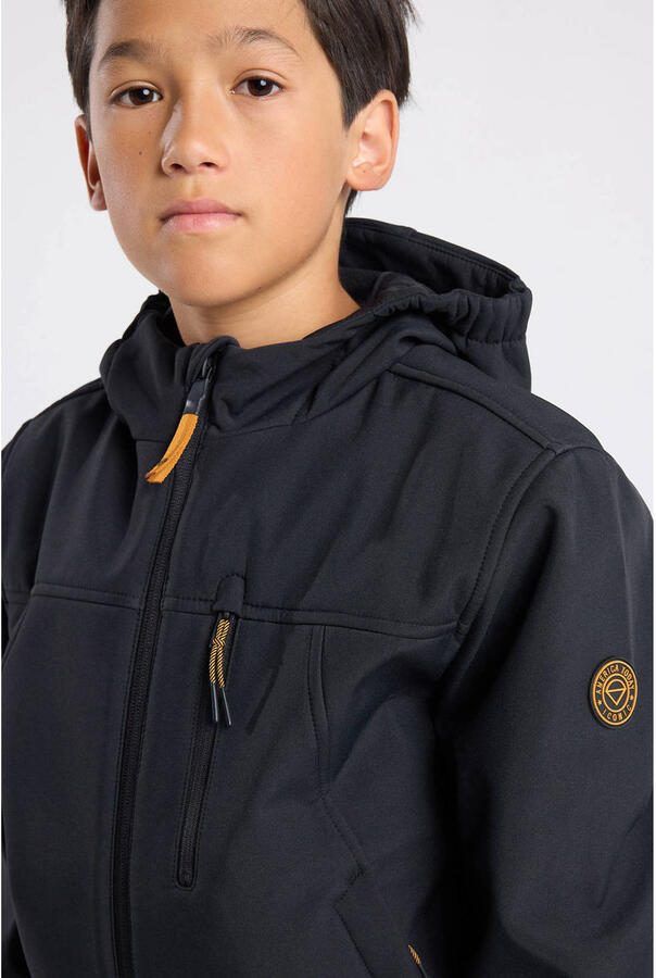 America Today softshell jas herfst zwart - Foto 2