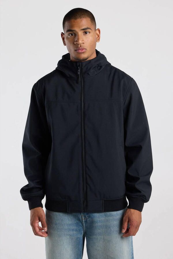 America Today softshell jas zwart