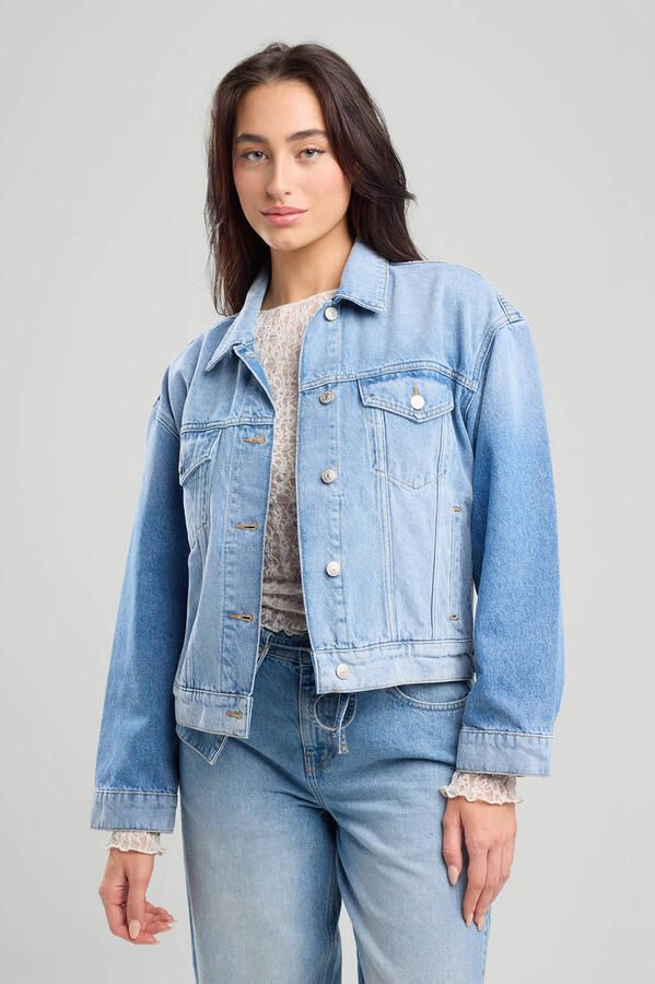 America Today spijkerjas light blue denim