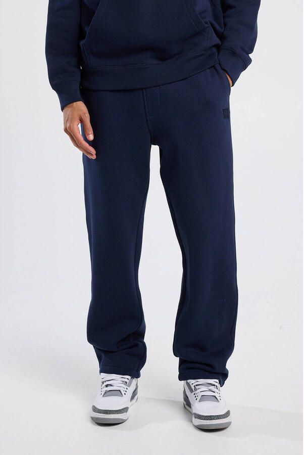 America Today straight joggingbroek donkerblauw