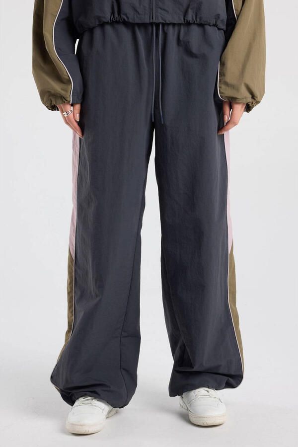 America Today straight leg casual broek grijs - Foto 2